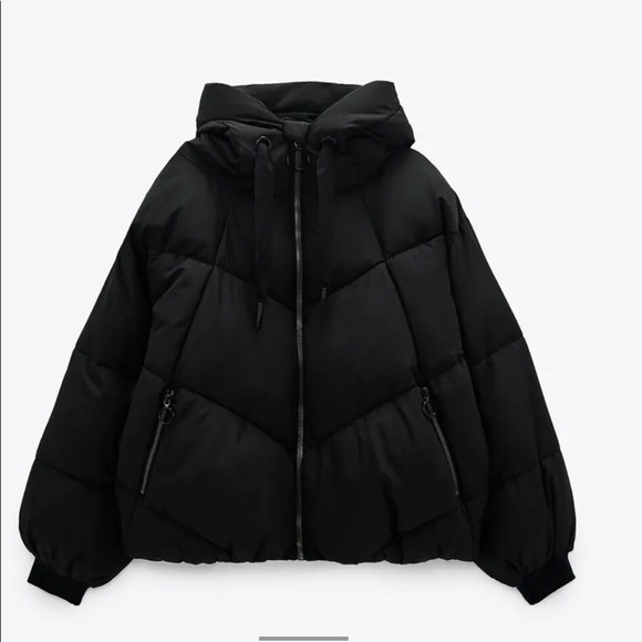Zara Women’s Puffer Jacket - Picture 3 of 4